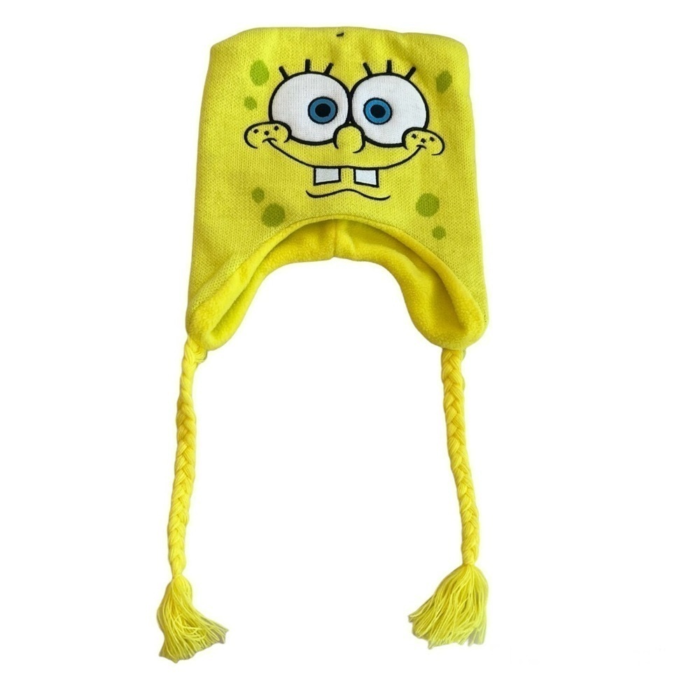 SpongeBob SquarePants Beanie Hat with Tassles